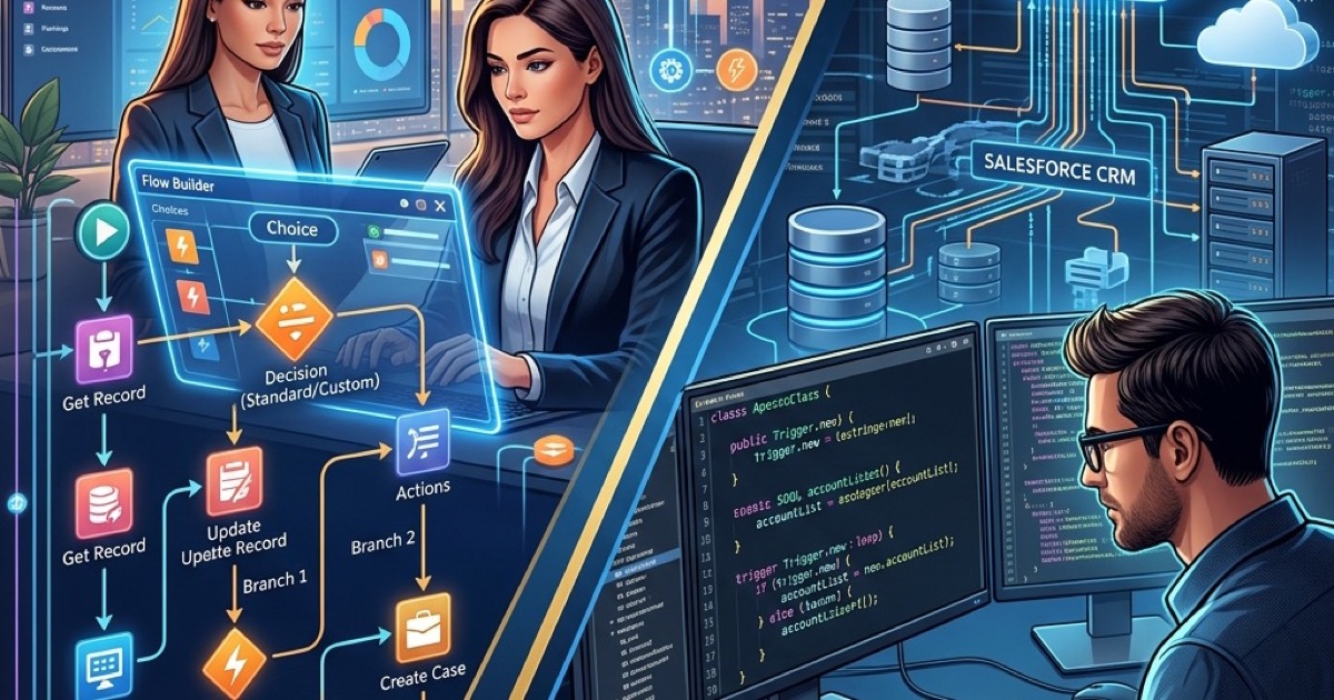 Salesforce Flow vs Apex in 2026: The Decision Framework Nobody Gave You